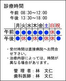 診療時間